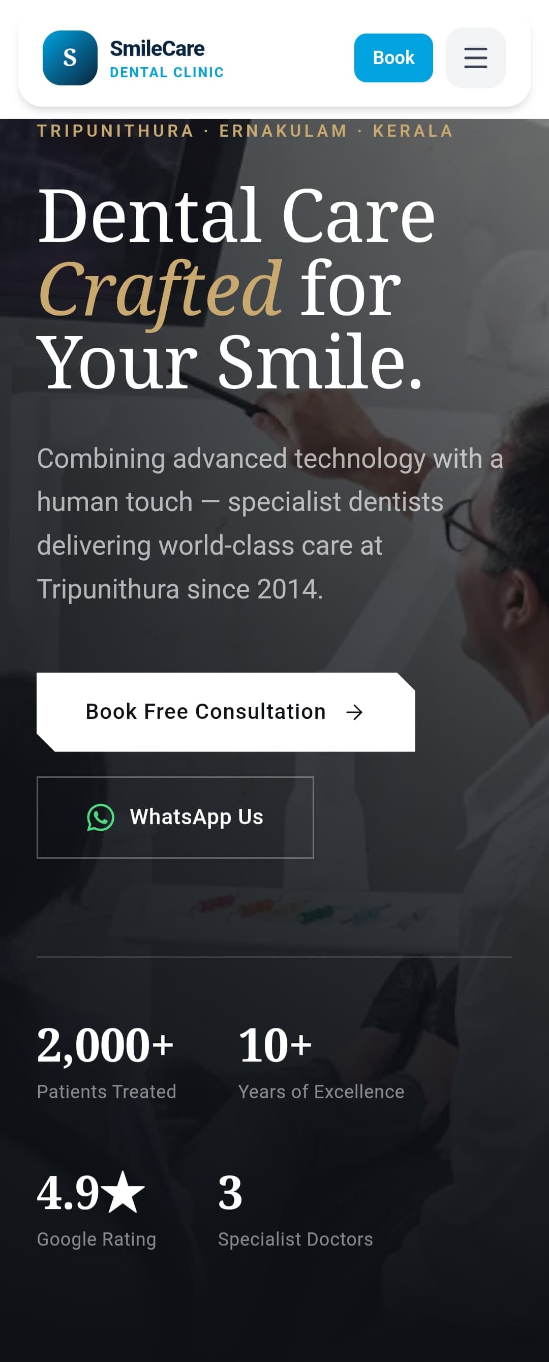 Building a Secure Dental Clinic Website & Appointment System screenshot 4