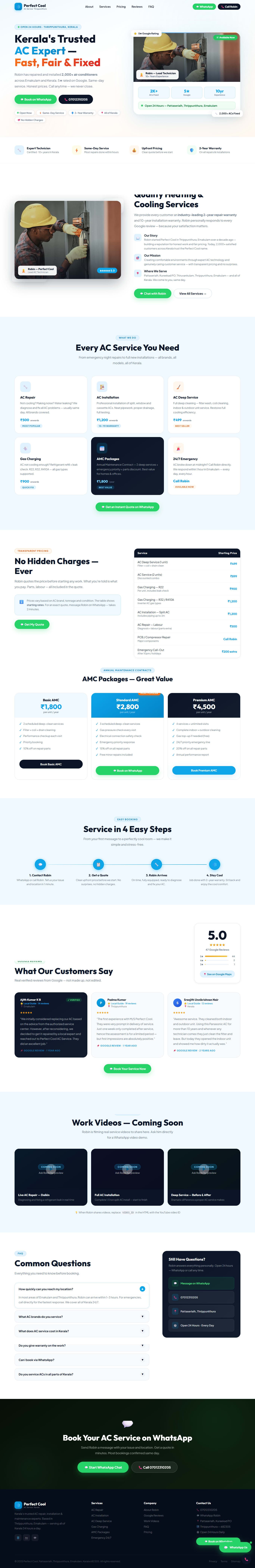 HVAC Website & Local Lead Generation System screenshot 1